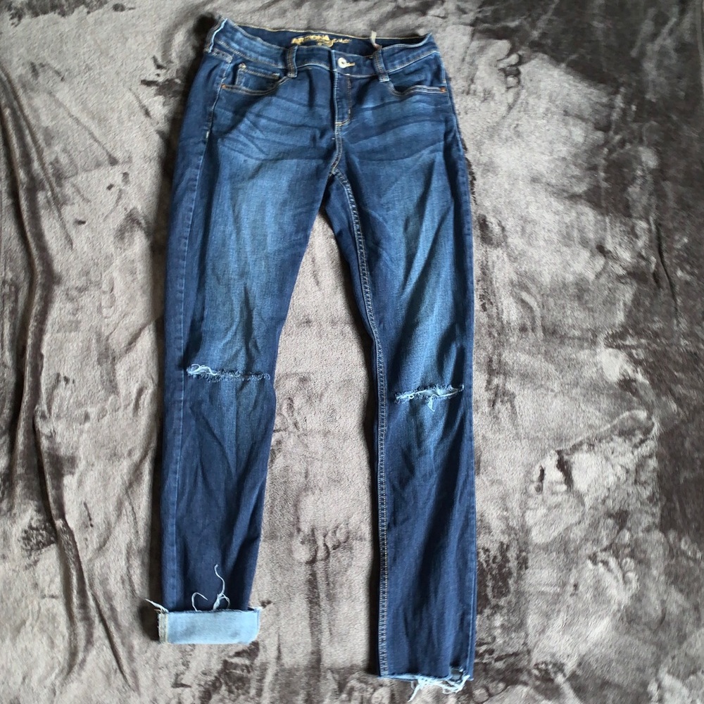 Distressed Skinny Jeans